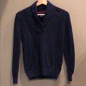 tommy hilfiger navy sweater